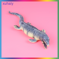 xuhaiy จำลอง Big Mosasaurus ไดโนเสาร์ของเล่นนุ่มพีวีซีมือทาสีรุ่นของเล่นไดโนเสาร์