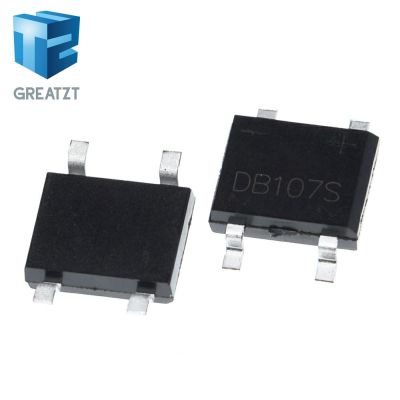 【cw】 GREATZT 10PCS SMD DB107 DB107S 1A 1000V Phases Diode Rectifier
