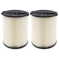 For Ridgid VF4000 Replacement Filter For 5 20 Gallons And Larger Vacuum Cleaner Replacement VF4000 Filter (2 Pack)