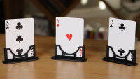 ไพ่สามใบ Monte Stand Card Magic And Trick (ลูกเล่นและคำแนะนำออนไลน์) โดยสำรับ Jeki Yoo Close Up Performer Magic Props