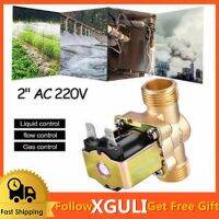 [Ready Stock] HOT 12" AC 220V ss Electric Solenoid Magnetic Water Valve For Water Control