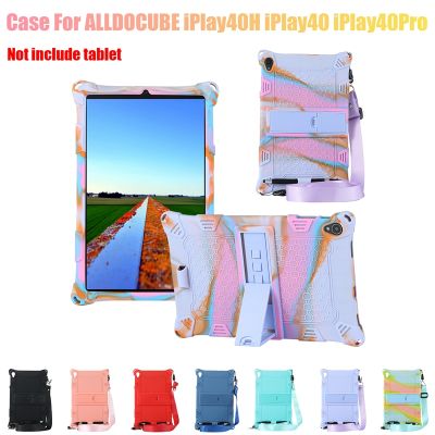 Tablet Case for ALLDOCUBE IPlay40H IPlay40 IPlay40Pro 10.4Inch Silicone Case Tablet Stand with Pen and Strap