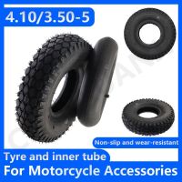 4.10/3.50-5 Outer Tire Inner Tube 12 inch Thickened Non-slip and wear-resistant tyre for Mini Quad Dirt Bike Scooter ATV Buggy