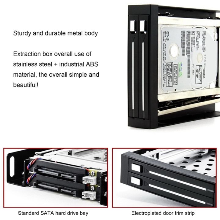 2-5-inch-ssd-hdd-enclosure-tray-2-bay-disk-drive-sata-floppy-drive-enclosure-hard-disk-enclosure-extraction-box