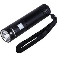 LED Torch Tactical Flashlight Super Bright CREE-XPG3 LED IPX6 Water Resistant 5 Modes USB Rechargeable (แถมแบตฯ18650)