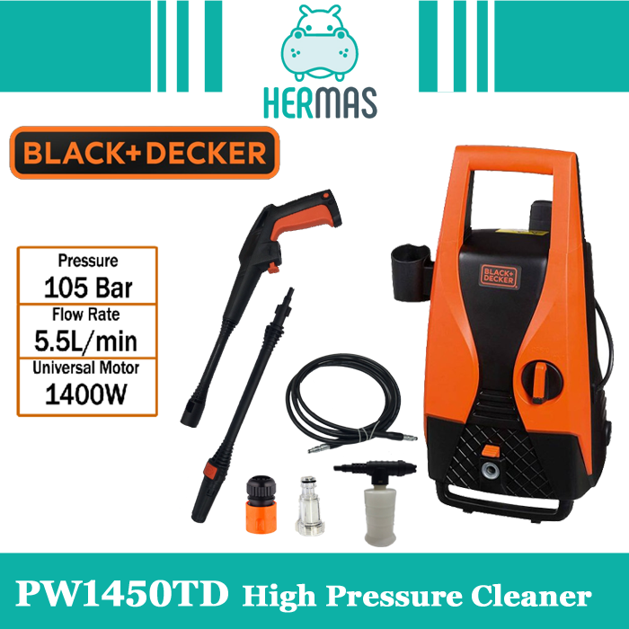 BLACK+DECKER PW1450TD Pressure washer