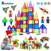 【CC】❐☃№  1Set Big Size Magnetic Designer Blocks Accessories Educational Constructor Children