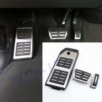 ❈ For Audi Q7 2016 2017 2018 Car Accessories Fuel Brake Foot Rest AT Pedal Plate Accelerator Refit Pads Decoration stickers