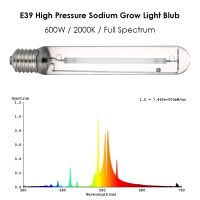 HoneyFly ความดันสูง Sodium โคมไฟ E40อุปกรณ์ปลูกหลอดไฟ2000K 110V 400W Full Spectrum HPS สำหรับ Hydroponic Aeroponic