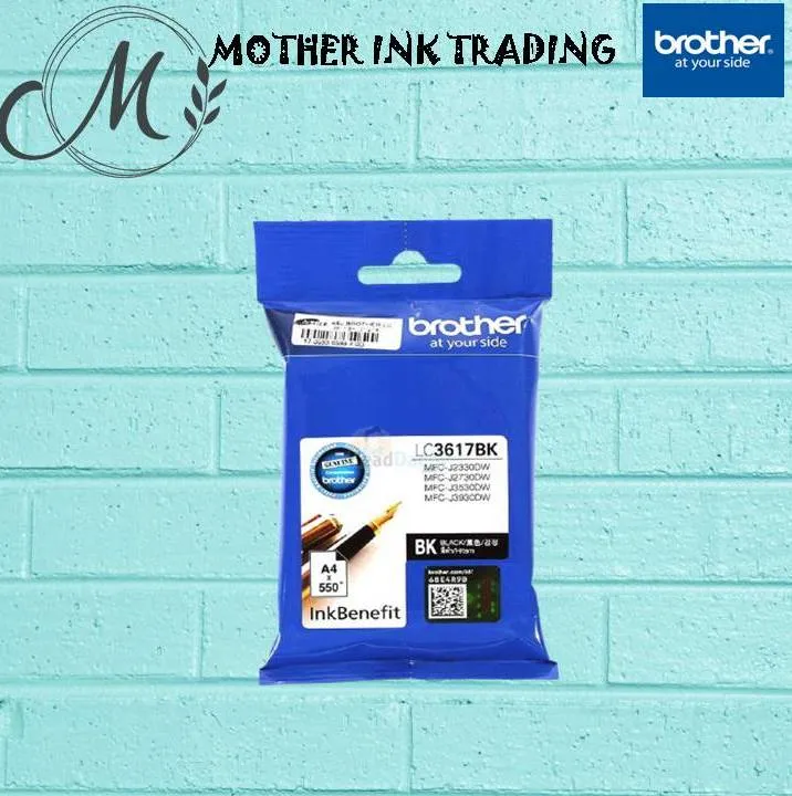Brother LC-3617 Black Original High Yield Ink Cartridge LC3617 | Lazada PH