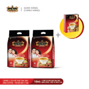 Combo 2 Cà Phê Hòa Tan 3IN1 KING COFFEE - Túi 88 gói x 16g