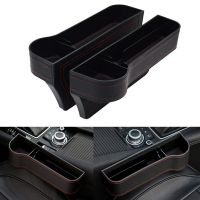 Car Seat Crevice Storage Box Seat Gap Slit Pocket Catcher Organizer Universal Car Seat Organizer Card Phone Holder Pocket