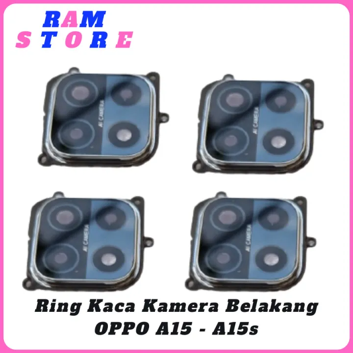 Ring Plus Kaca Lensa Kamera Camera Belakang Original Oppo A A S Set Kaca Dan Frame