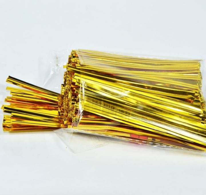 750-pcs-gardening-binding-rope-golden-ribbon-binding-binding-cable-gold-and-silver-binding-cable-iron-wire-sealing-rope