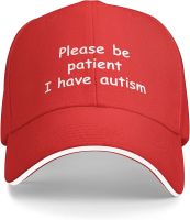 Please Be Patient I Have Autism Hat, Trucker Hat for Men Women Outdoors Snapback Hat