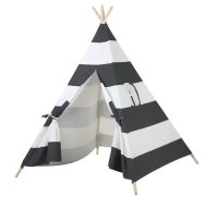 High quality Indoor &amp; Outdoor Portable Cotton Canvas Kid Teepee Tents Indians Play Tent