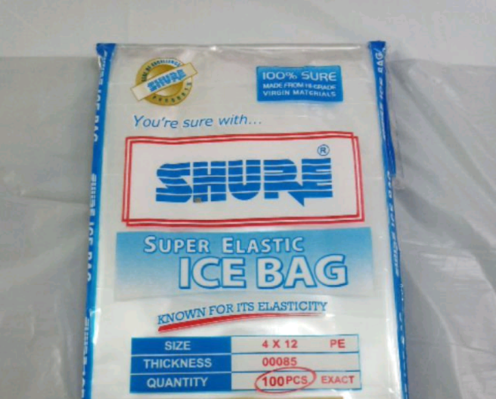 Icebag Plastic Ice Bag (100 pcs) Lazada PH