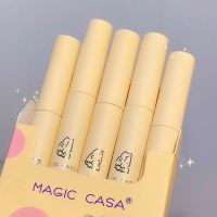 MAGIC CASA ลิปกล่องลายเนย ลิปเนื้อแมท ลิปเนื้อกำมะหยี่ ลิปกล่องชีส ไม่เหนียว เป็นเนื้อแมท