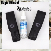 Bogie1 ซองใส่ขวดแอลกอฮอล์ ซองสำหรับใส่ขวดเจลแอลกอฮอล์ พร้อมขวดเปล่า จำนวน 1 ขวด (สีดำ)