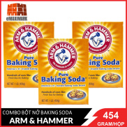 HCM ship 2h COMBO 3 Bột Nở Baking Soda Arm&Hammer Pure Baking Soda 454g