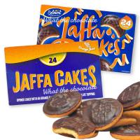 Jaffa Cakes เค้กสปันจ์รสส้ม เคลือบช็อคโกแลต (นำเข้าจากอังกฤษ)