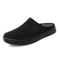 Mens flat heel casual sandals and slippers