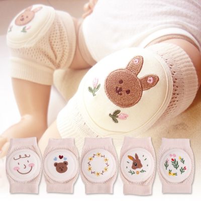 2022 Korea Baby Knee Pads Fashion Print Kids Kneepad for Crawling Toddler Baby Safety Accessories Knee Protector Socks 0-2Years