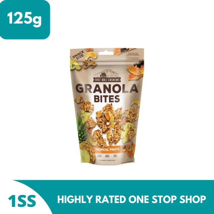 EAST BALI CASHEWS Granola Bites Tropical Fruits 125g Lazada PH