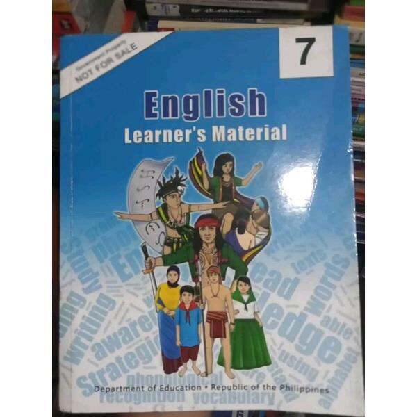 ENGLISH LEARNERS MATERIAL 7 Lazada PH
