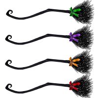 Halloween Decoration Witch Flying Broomstick,Party Dance Costume Props Witch Broomstick Decoration