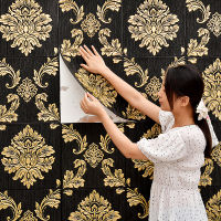 【YY】Wallpaper self-adhesive wallpaper waterproof and moisture-proof self-adhesive paper 3d three-dimensional wall stickers self-adhe