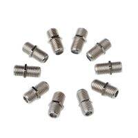 10 Pcs Joiner Barrels Connector F Plug Coupler Adaptor 4 Sky Plus HD TV Coax Cable