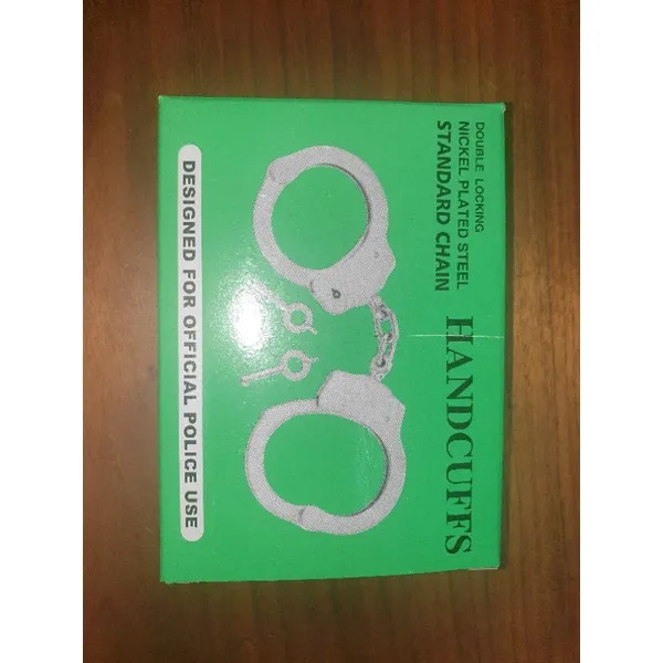 【Spot goods】Posas Handcuff Original Made in Taiwan Double Locking with