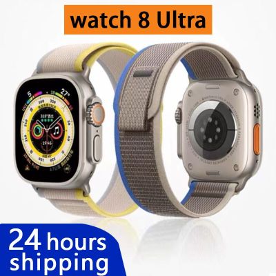 ZZOOI NEW Smart Watch Ultra Series 8 NFC Bluetooth Call Smartwatch Temperature Measuring Health Monitoring Men Women Fitness Bracelet