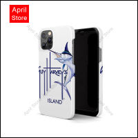 Guy Harvey Island กรณีโทรศัพท์มือถือ iPhone 14 Pro Max / iPhone 13 Pro Max / iPhone 12 Pro Max / iPhone 11 Pro Max / XS Max / iPhone 8 Plus / iPhone 7 plus กรณีป้องกันคอมพิวเตอร์ตก 926