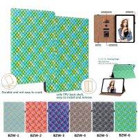 เคส Kindle หนัง Pu สำหรับ Amzone HD8ไฟเคสป้องกันเต็ม2015 2020สำหรับ Fire Hd 10 Plus Kpw5 Kindle 2021ลายสาน