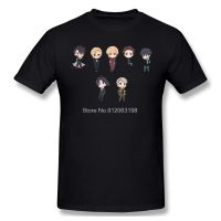 Yuukoku No Moriarty Chibi Fashion TShirt Design Japanese Anime Moriarty The Patriot Detective Cotton Shirts Men T-Shirt Oversize 4XL 5XL 6XL