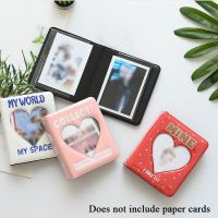 【LZ】 INS 3 Inch Kpop Binder Photo Album Idols Photocards Cards Holder Heart Hollow 36/40 Pockets Korean Star Chasing Collect Book