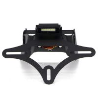 Motorcycle Accessories For KTM DUKE Motorcycle Rear License Plate Holder Bracket With Light Tail Tidy Fender Eliminator