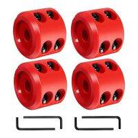 4Pcs Winch Stopper Compatible with ATV SUV ORV Cable Hook Rubber Stopper Winch Prevent Bouncing Fraying