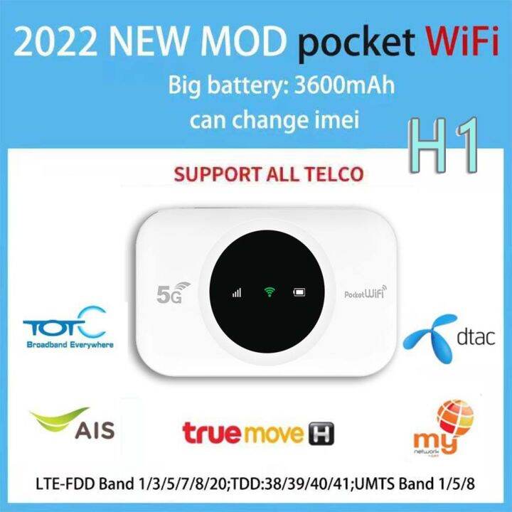 4G/5G All China H1 Infinite Flow Removable WIFI Supports the