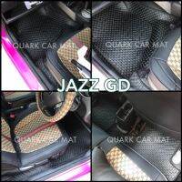 พรมรถยนต์ JAZZ GD 2003-2007 ลายVIP ตรงรุ่น เต็มคัน เข้ารูป พร้อมส่งทุกสี