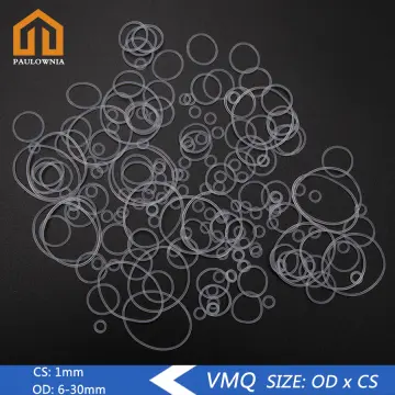 100Pcs 1.5mm Width O Ring Gaskets Kit Washer O Ring Automotive Machine  Plumbing