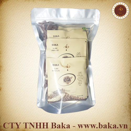 Cà phê phin túi lọc baka túi zip - ảnh sản phẩm 1