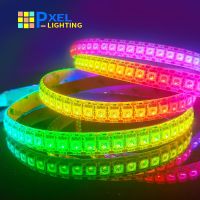 DC12V WS2815 （ws2812b upgrade） RGB led strip tape Addressable Dual-signal led tape for room Full Color Smart led strip light