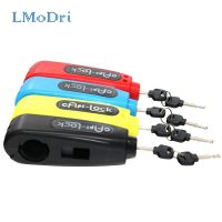 LMoDri Universal Motorcycle Handlebar Safety Lock Scooter Lock Brake Throttle Grip anti theft Protection Security Lock