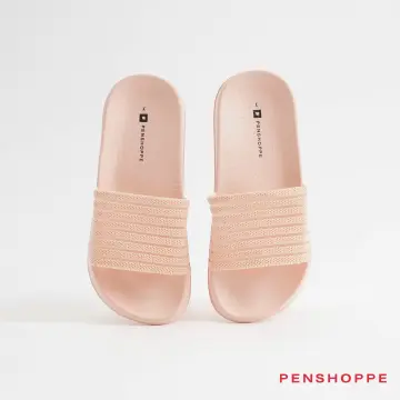 Penshoppe sale slippers pink