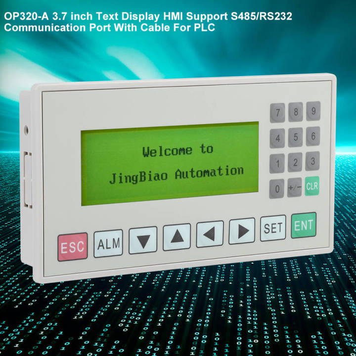 op320-a-3-7-inch-text-display-232-text-display-hmi-support-s485-rs232-communication-port-with-cable-for-plc