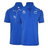 22 new formula one racing suit al the alpine team POLO shirts summer mens short sleeve shirts T-shirt uniform