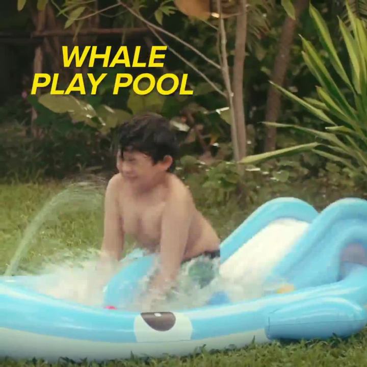 โปรสุดคุ้ม-แพยางเป่าลมรูปปลาวาฬสำหรับเด็ก-whale-play-pool-ราคาถูกสุด-สระ-เป่า-ลม-สระ-น้ำ-เป่า-ลม-สระ-น้ำ-เด็ก-สระ-ยาง-เป่า-ลม